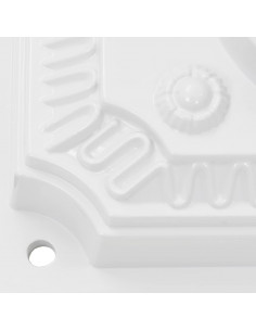 Cassetta della Posta in Alluminio Inossidabile Vintage Bianca