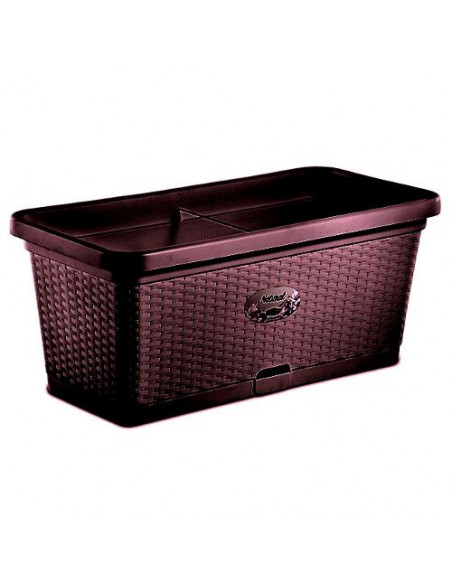 Cassetta piante Stefanplast 75351 NATURAL Marrone Marrone