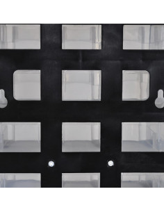 Cassetta Porta Attrezzi in Plastica con 41 Cassetti