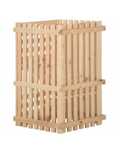 Cassetta Porta Patate  50x50x80 cm in Legno Massello di Pino