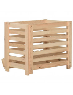 Cassetta Porta Patate  60x40x50 cm in Legno Massello di Pino