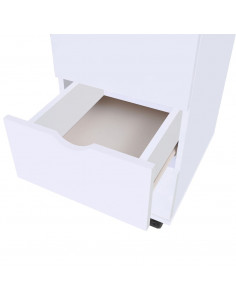 Cassettiera 33x45x60 cm Bianca