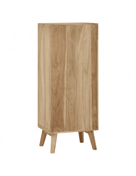 Cassettiera 40x30x100 cm in Legno Massello di Teak