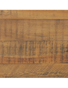 Cassettiera 42x35x110 cm in Legno Massello di Pino