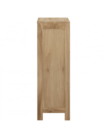 Cassettiera 55x30x90 cm in Legno Massello di Teak