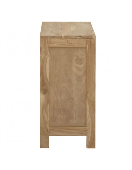 Cassettiera 80x30x55 cm in Legno Massello di Teak