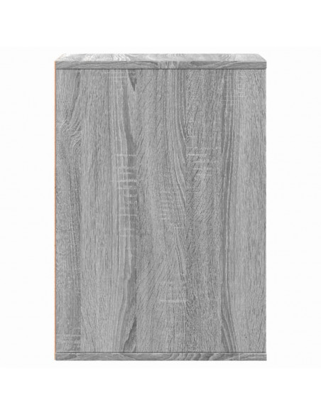 Cassettiera Angolare Grigio Sonoma 40x41x58cm Legno Multistrato