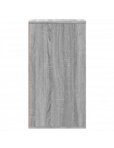 Cassettiera Angolare Grigio Sonoma 40x41x76cm Legno Multistrato