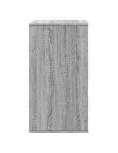 Cassettiera Angolare Grigio Sonoma 60x41x76cm Legno Multistrato
