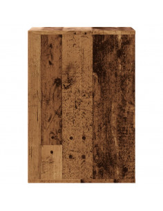 Cassettiera Angolare Legno Antico 40x41x58 cm Legno Multistrato