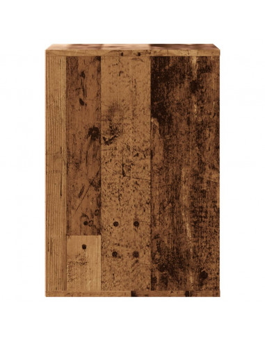 Cassettiera Angolare Legno Antico 40x41x58 cm Legno Multistrato