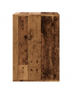 Cassettiera Angolare Legno Antico 60x41x58 cm Legno Multistrato