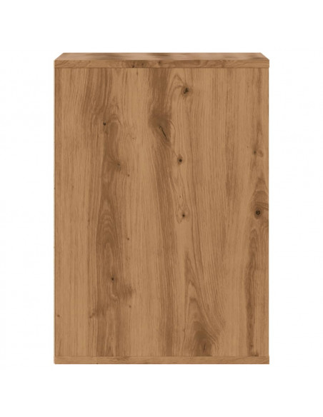 Cassettiera Angolare Rovere Artigianale 40x41x58cm Multistrato