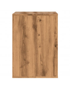 Cassettiera Angolare Rovere Artigianale 60x41x58cm Multistrato