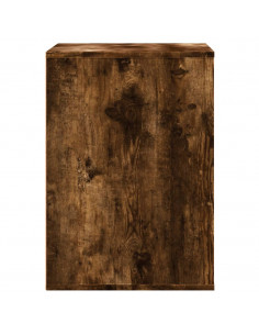 Cassettiera Angolare Rovere Fumo 60x41x58cm Legno Multistrato