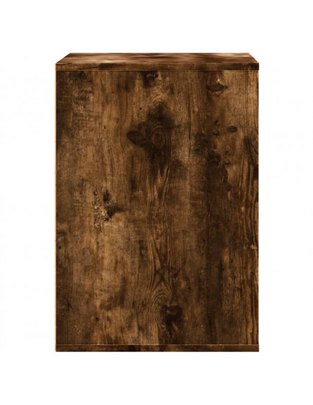 Cassettiera Angolare Rovere Fumo 60x41x58cm Legno Multistrato
