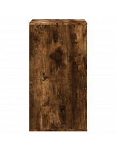 Cassettiera Angolare Rovere Fumo 60x41x76cm Legno Multistrato