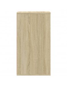 Cassettiera Angolare Rovere Sonoma 40x41x76cm Legno Multistrato