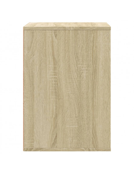 Cassettiera Angolare Rovere Sonoma 60x41x58cm Legno Multistrato