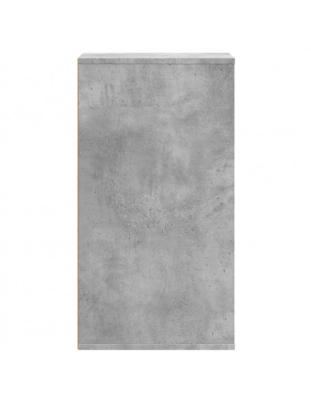 Cassettiera Angolo Grigio Cemento 40x41x76cm Legno Multistrato