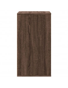Cassettiera Angolo Rovere Marrone 60x41x76cm Legno Multistrato