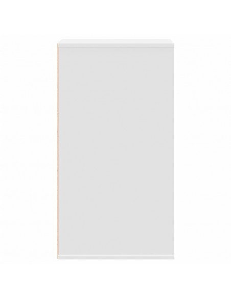 Cassettiera Bianca 40x41x76 cm in Legno Multistrato
