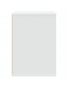 Cassettiera Bianca 60x41x58 cm in Legno Multistrato