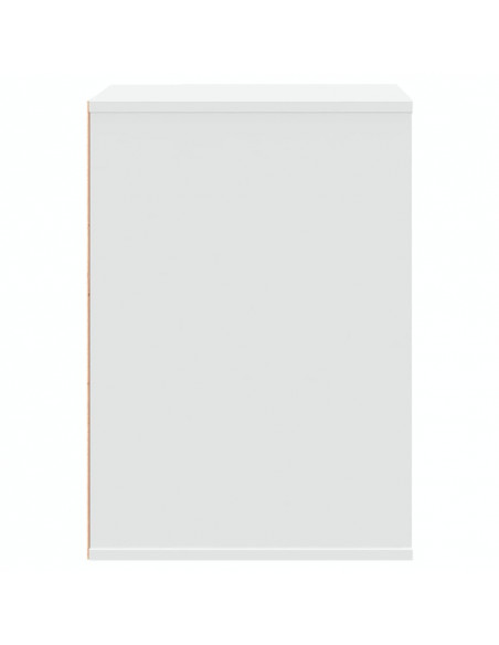 Cassettiera Bianca 60x41x58 cm in Legno Multistrato