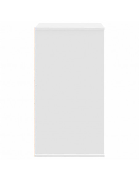 Cassettiera Bianca 60x41x76 cm in Legno Multistrato