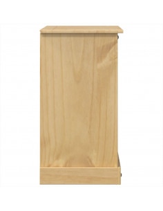 Cassettiera Corona 103x46x83 cm in Legno Massello di Pino