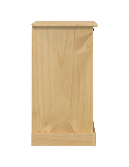 Cassettiera Corona 103x46x83 cm in Legno Massello di Pino