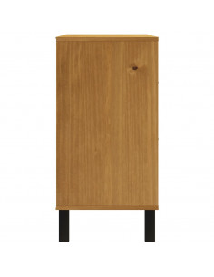 Cassettiera FLAM 110x40x80 cm in Legno Massello di Pino