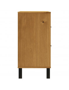 Cassettiera FLAM 80x40x80 cm in Legno Massello di Pino