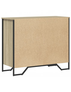 Cassettiera Rovere Sonoma 91x35,5x74,5 cm in Truciolato