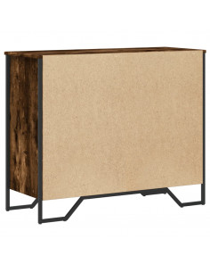 Cassettiera Rovere Sonoma 91x35,5x74,5 cm in Truciolato