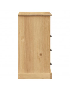 Cassettiera VIGO 80x40x76 cm in Legno Massello di Pino