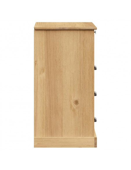 Cassettiera VIGO 80x40x76 cm in Legno Massello di Pino