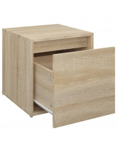 Cassetto Contenitore Rovere Sonoma 40,5x40x40 cm in Multistrato