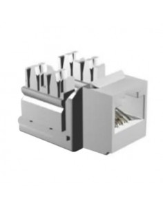 Cat6Plus Snap In Jack Unshielded LSA IDC White C6CJAKU0K3
