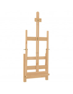 Cavalletto da Tavolo 29,5x33x80 cm in Legno Massello di Pino