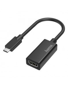 Cavo adattatore Hama 00205160 Video Type C Hdmi Nero Nero