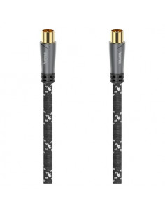 Cavo antenna Hama 00205292 With Adapter 120 Db Nero Nero