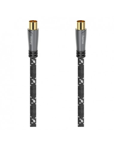 Cavo antenna Hama 00205292 With Adapter 120 Db Nero Nero