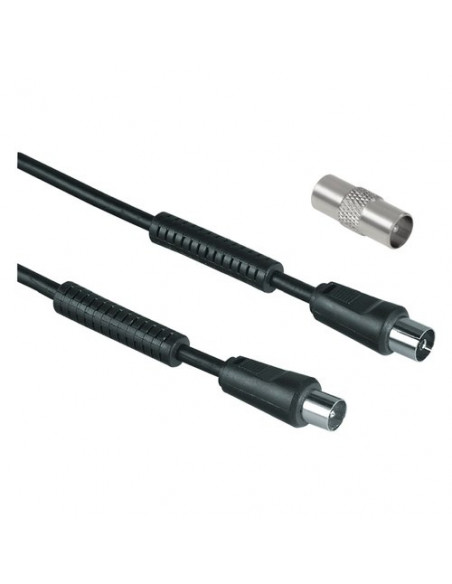 Cavo antenna Hama 00205306 With Adapter 85 Db Nero Nero