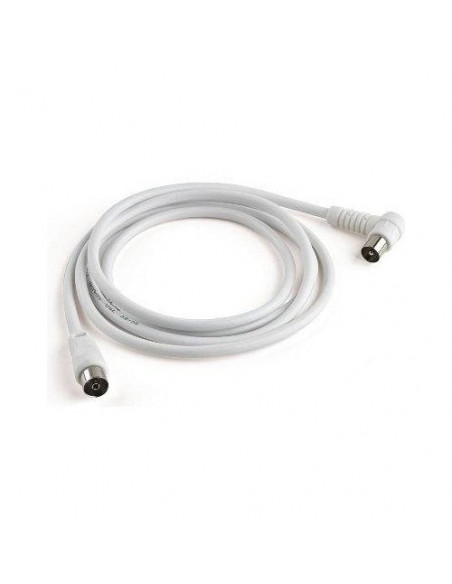 Cavo antenna Meliconi ANT2M90 Aerial Plug 90 Cable con Adattatore M M