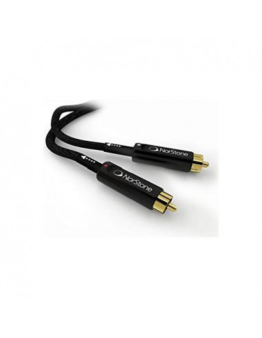 Cavo audio Norstone ARRAN Rca 100 Black Black