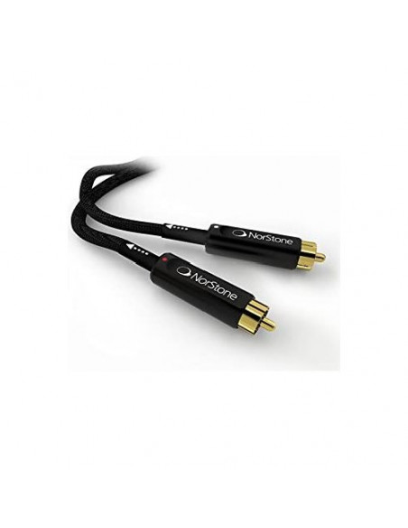 Cavo audio Norstone ARRAN Rca 100 Black Black