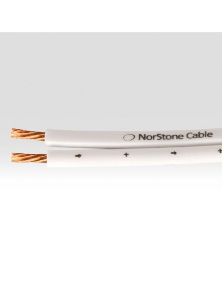 Cavo audio Norstone CLASSIC W150 Bianco Bianco