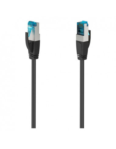 Cavo di rete Hama 00200680 Patch Cable Black Black