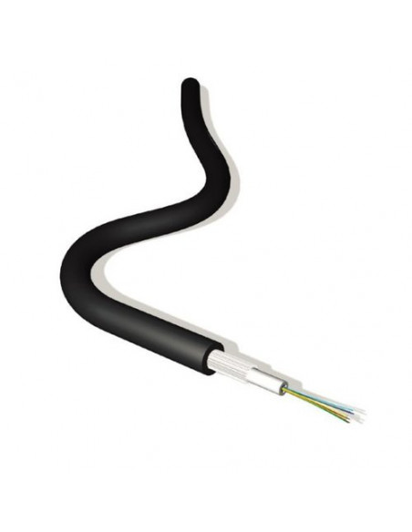 Cavo in fibra ottica in config. Unitubo Gel filled contenente 8 fibre ottiche MULTIMODALI OM4 antiroditore livello 1 classe ECA